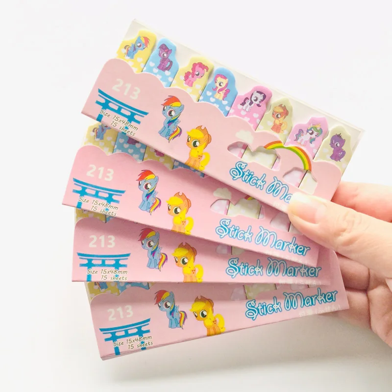 

120 Pages Cute Rainbow Unicorn Memo Pad Sticky Notes Student Stationery School Office Supply