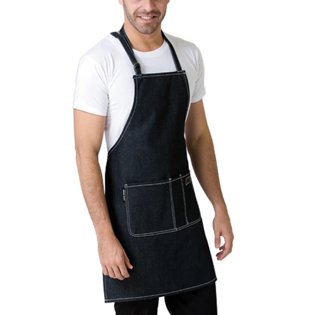 Laki Perempuan Bekerja Pakaian Aksesoris Rumah Dapur Laki Perempuan Bekerja Pakaian Aksesoris Rumah Dapur Membersihkan Toko Pinafore A Memasak Celemek Kopi