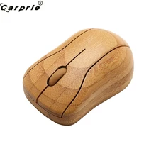 CARPRIE Экологичная деревянная 2,4 ГГц Беспроводная мышь Экологическая защита окружающей среды анти-Радиационная игровая мышь Мыши 90523