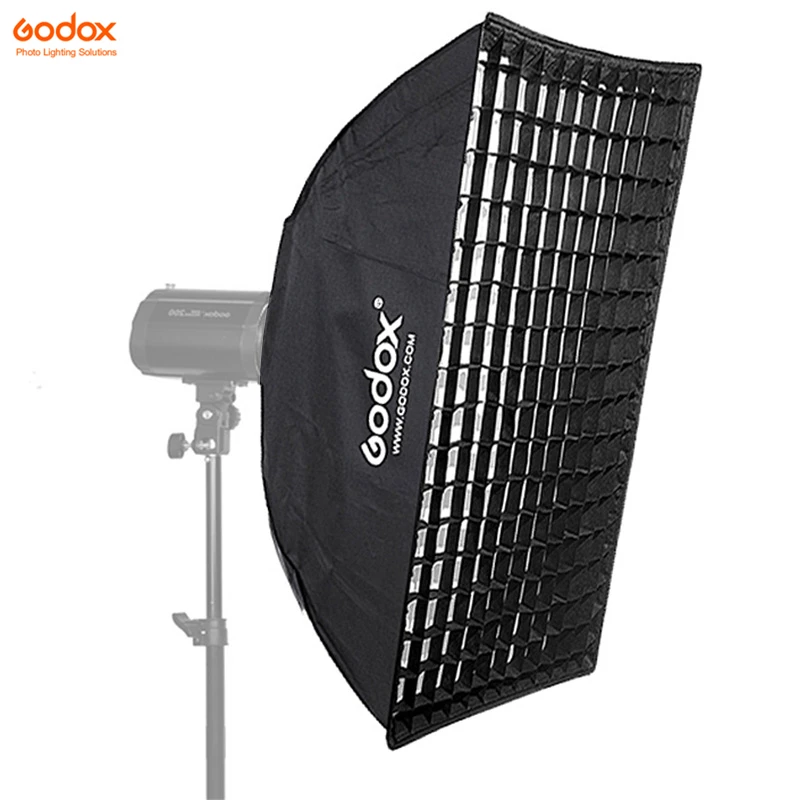 Godox 60cm*90cm Strip Beehive Grid Softbox With For Bowens