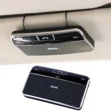 New Bluetooth Handsfree Car Kit Speakerphone Sun visor Clip 10m Distance For iPhone with Car Charger hot selling