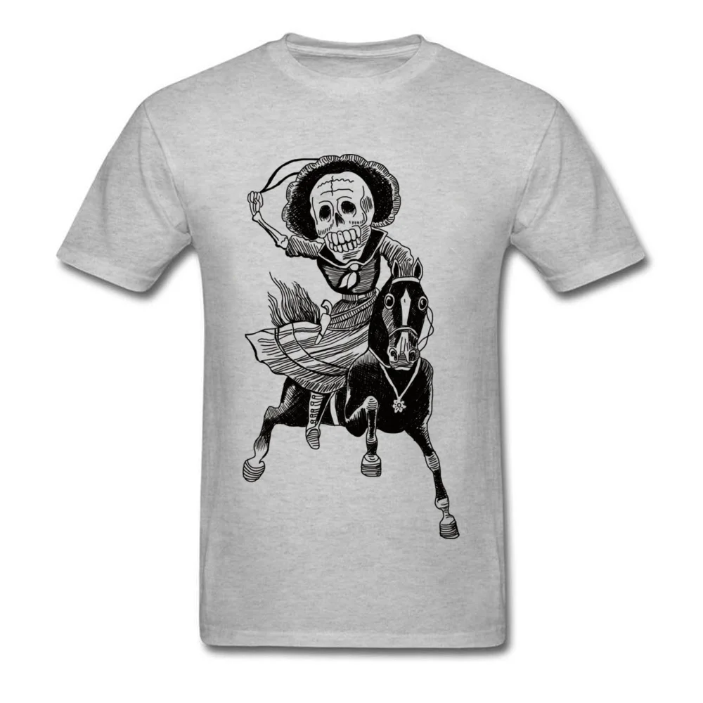 cosie Adelita Tops Shirts for Men New Arrival Summer Fall Round Neck 100% Cotton Short Sleeve T Shirts Normal Tees Adelita grey
