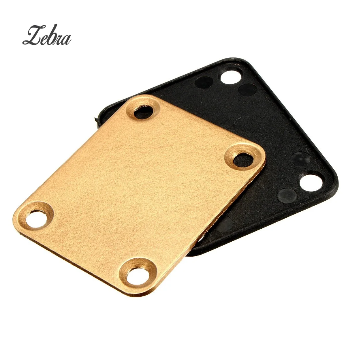Chrome Guitar Neck Plate Guitar Neck Joint Board for Electric Bass
