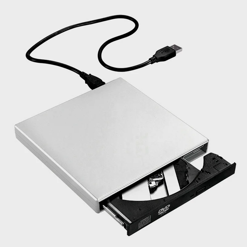 USB 2 0 внешний DVD Combo CD RW Drive ROM драйвер для ПК/ноутбука QJY99|Оптические дисководы| |