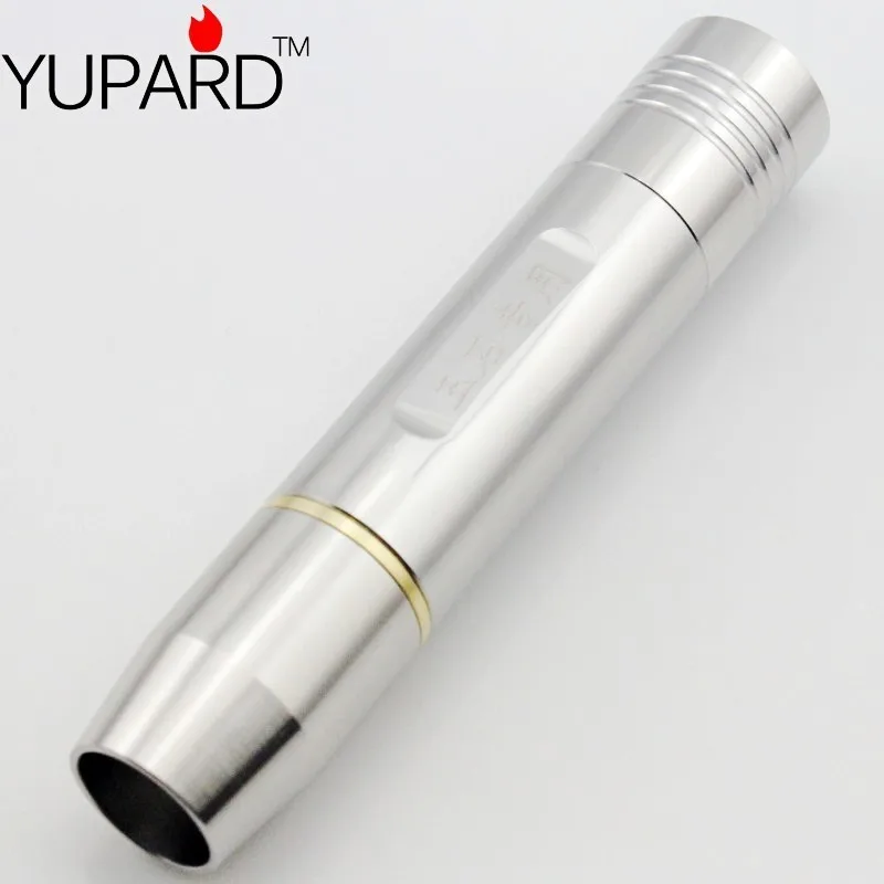 YUPARD Q5 LED нефритовый Блик из нержавеющей стали фонарик Перезаряжаемый Аккумулятор