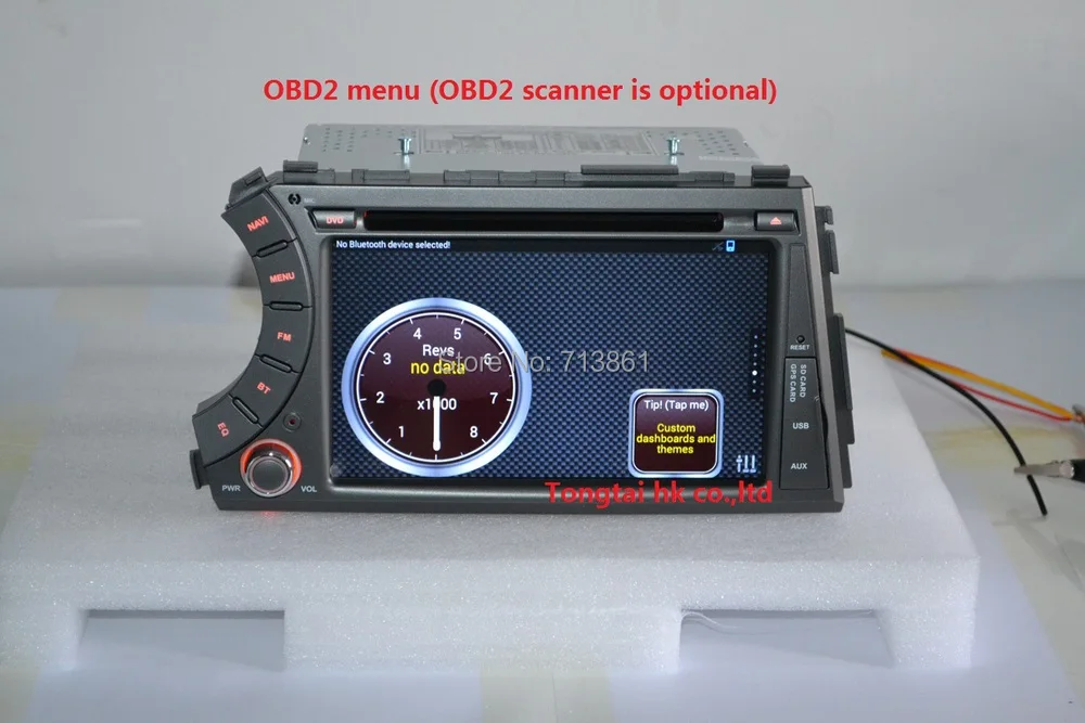 Perfect 7 inch Android 9 for ssangyong Kyron Actyon 2din car dvd,gps wifi,radio,bluetooth,Steering wheel,free 16g map,mic,touch screen 29