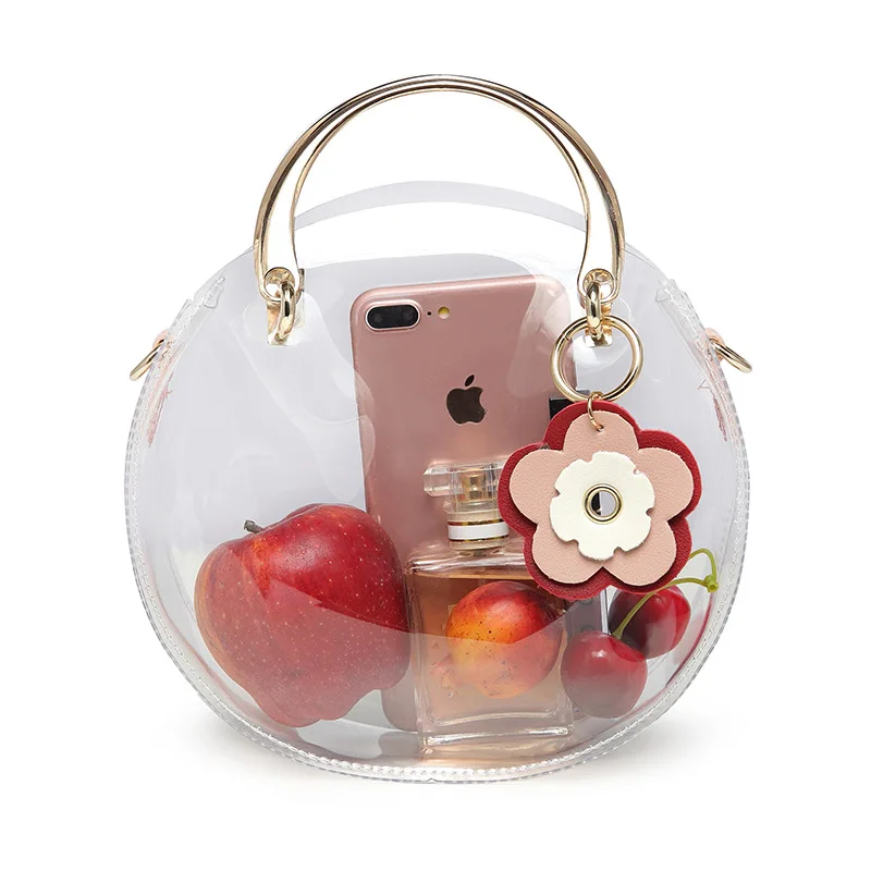 

Clear Transparent Handbag Ladies Purses Handbags Woman Luxury Bags Summer Bag Sac Un Voyage Au Pays Des Merveilles Beach Bag