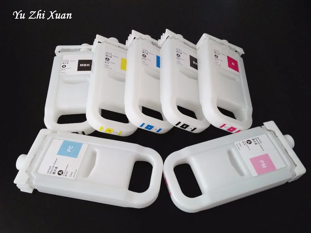 for Canon PFI 701-706 refillable cartridge (12)