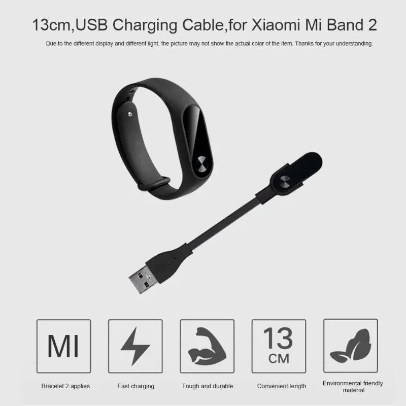 ALLOYSEED USB зарядное устройство кабель для Xiaomi Mi Band 4 3 2 умный Браслет USB зарядная док-станция адаптер для Miband 2 3 4