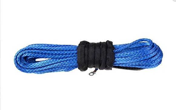 Free Shipping 5/16" x 100' BLUE Synthetic Winch Line Cable Rope 13000+ LBs with Sheath (ATV UTV 4X4 4WD OFFROAD) | Автомобили и