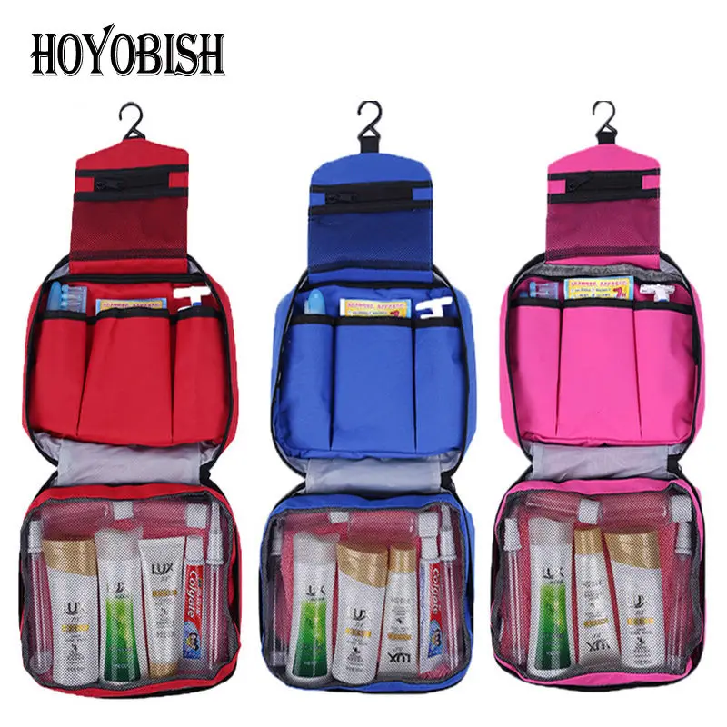 

HOYOBISH Multifunctional Portable Large Wash Bag Waterproof Organizer Travel Bags Unisex Foldable Makeup Bag For Toiletry OH136