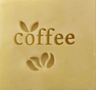 Кофейный узор ручной работы мыло штамп кофейные чашки прозрачные Diy натуральные акриловые головки органическое декоративное мыло изготовление на заказ печатное - Цвет: size 3cm