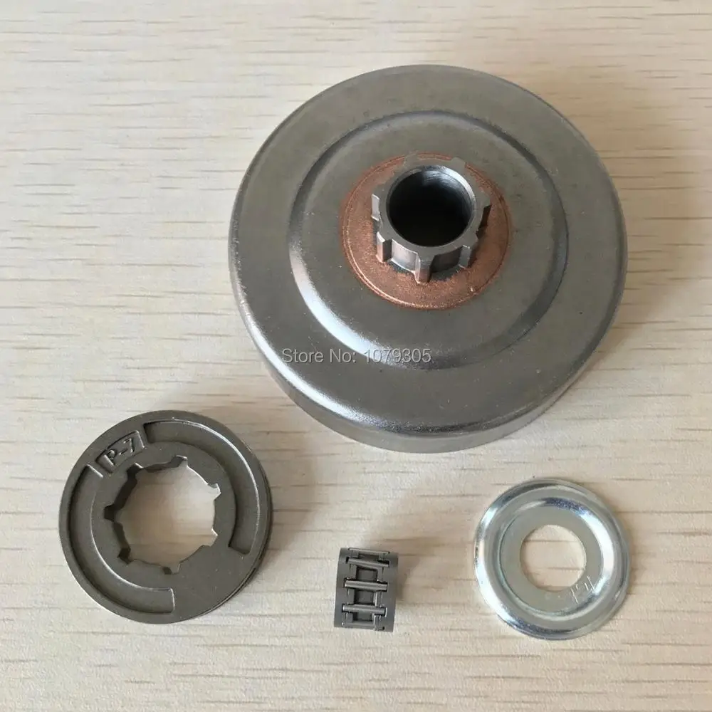 Clutch Drum P 7 Rim Sprocket Needle Bearing Washer E Clip Kit For STIHL Chainsaw 017 018 MS170