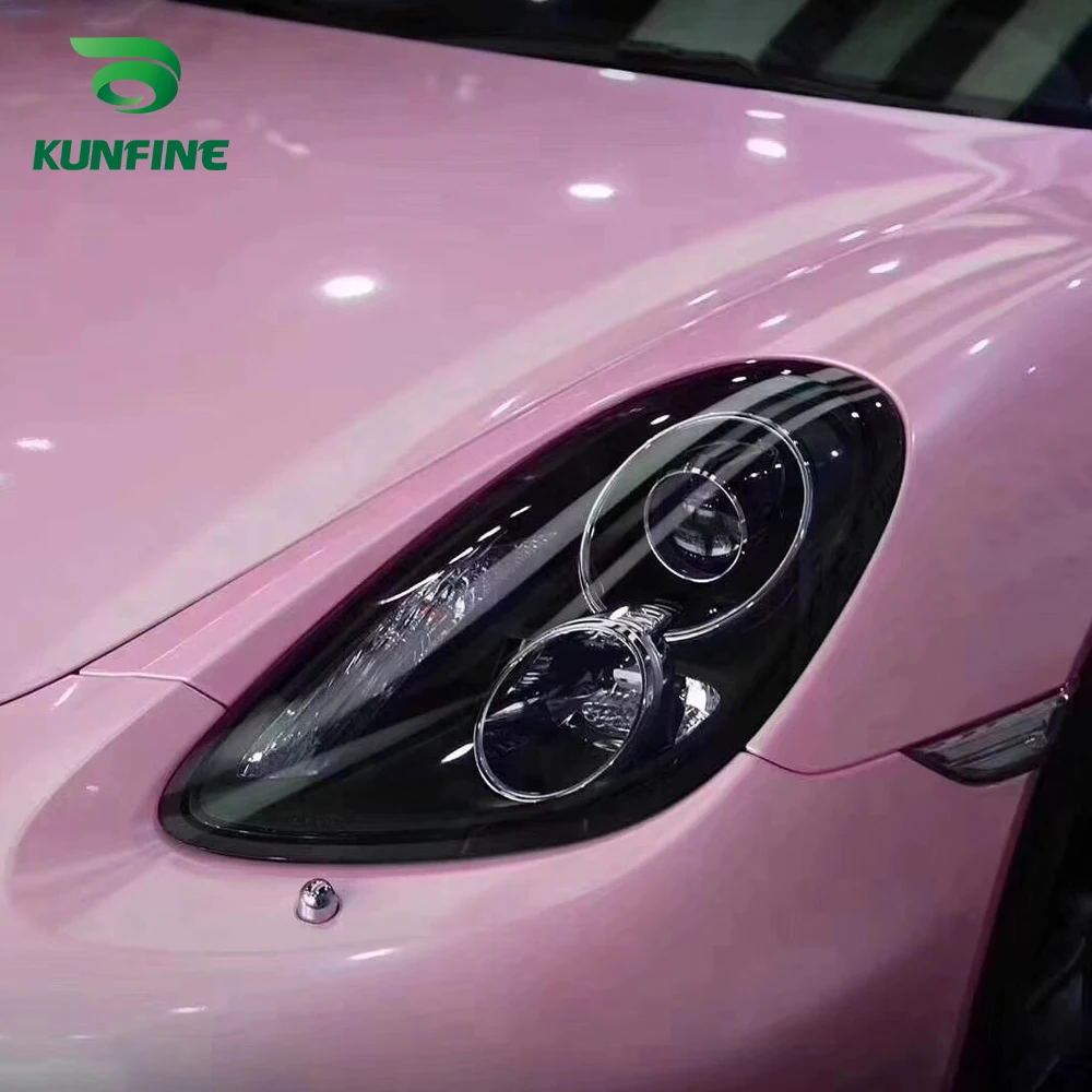 Car Vinyl film Body Sticker Car sticker Macaron cherry pink (3)