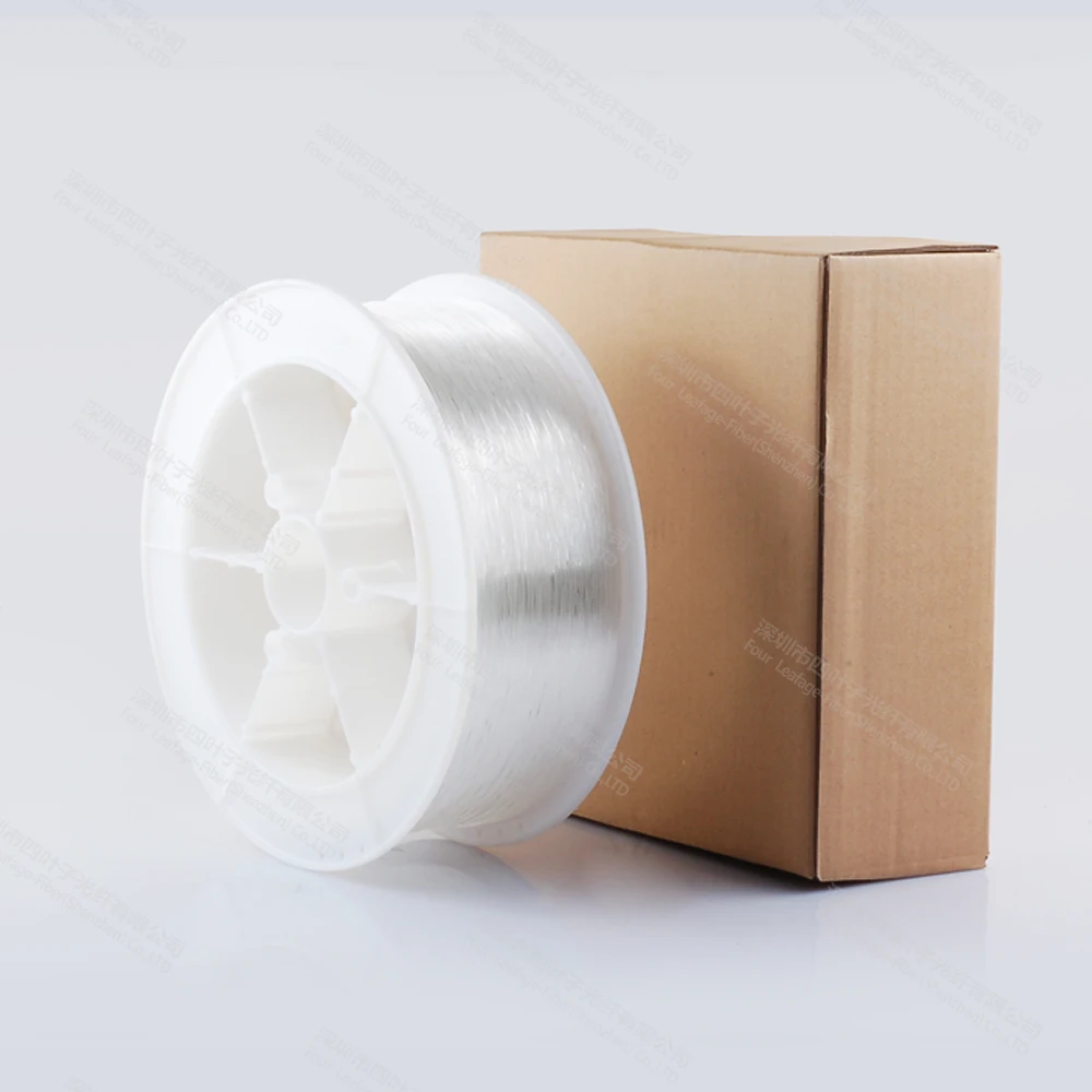 meter price 0.5mm plastic PMMA end glow optic fibre optical fiber light for ceiling projector starry sky star