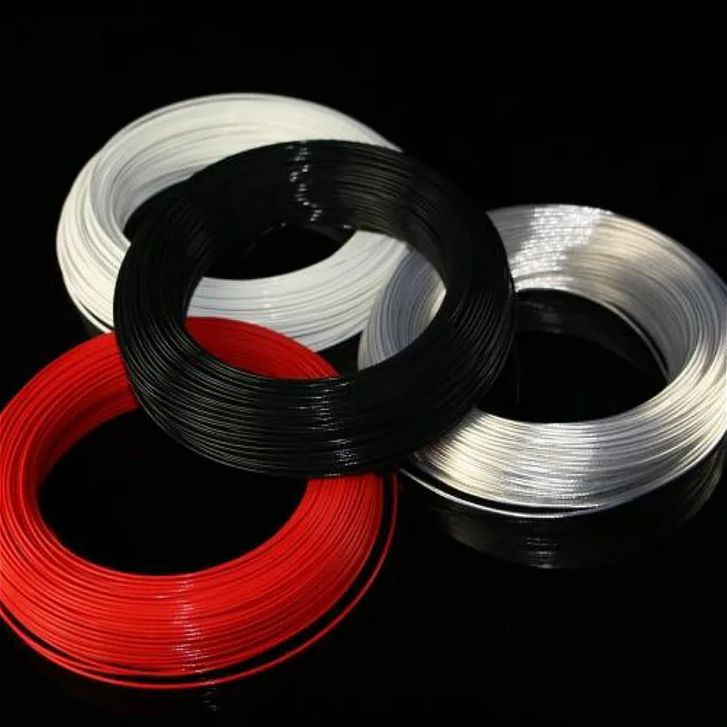 

5/10/50/100m Silver Plated 16AWG Cable Teflon OD 2.2mm Earphone Cable Headphone Cable DIY Audio Cable High Temperature Wire
