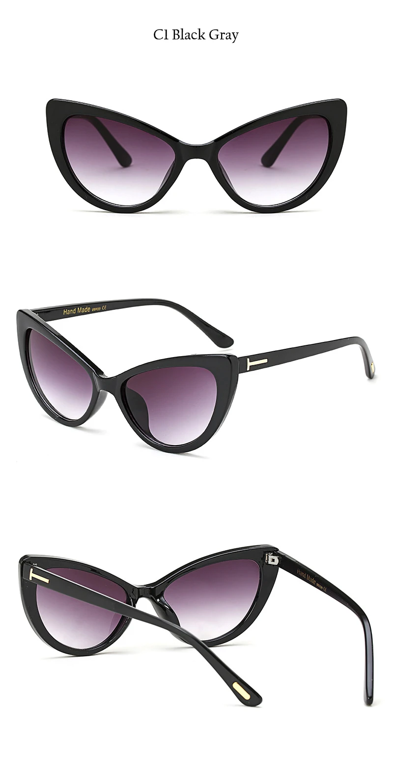 2018 News Cat Eye Sunglasses (8)