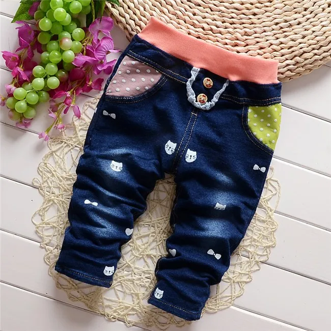 Free shipping Spring and Autumn children denim pants,baby boy and girl jeans pants,kid trousers