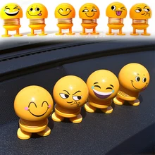 Shaking Head Toy Car Ornaments Bobblehead Nod Dolls Cute Cartoon Funny Emoji Wobble Head Lovely Action Figure Stress relief toys Shaking Head Toy Car Ornaments Bobblehead Nod Dolls Cute Cartoon Funny Emoji Wobble Head Lovely Action Figure Stress relief toys