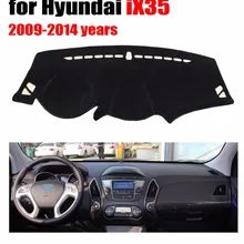 Приборная панель автомобиля RKAC Custom fit для hyundai ix35 2009- лет левосторонняя накладка прибора коврик-платформа коврик для стола