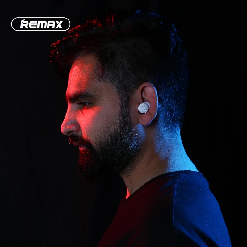 Беспроводная гарнитура Remax TWS 2 Bluetooth наушники Twins с зарядным боксом лучше чем i7S