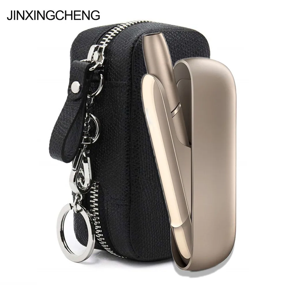 

JINXINGCHENG New Universal Carrying Pouch Bag Cover for Iqos 3.0 Case for Iqos PU Leather Holder Case Zipper Box