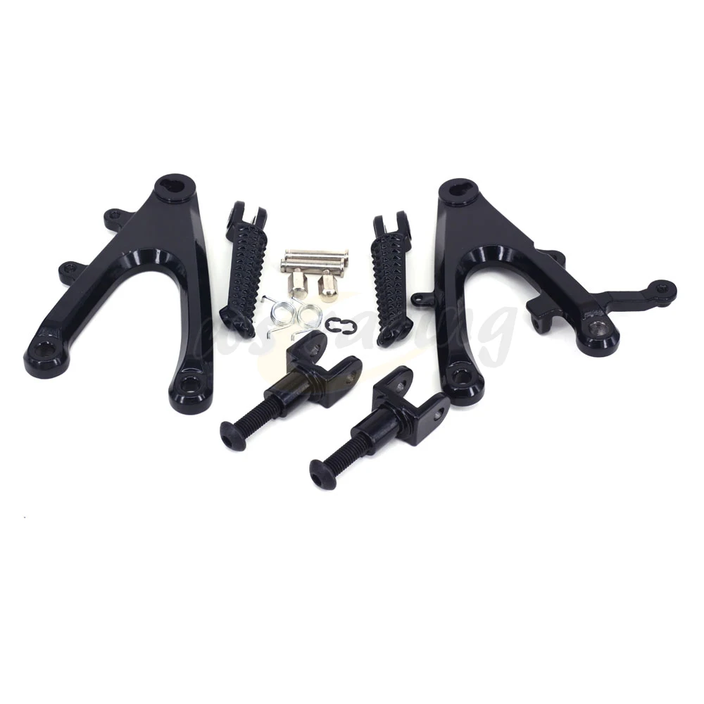 

Motorcycle Footrests Front Foot Pegs Pedals Rest Footpegs For YAMAHA YZF R1 YZF-R1 2004-2006 2004 2005 2006