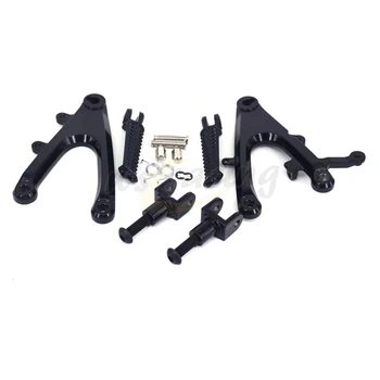 

Motorcycle Footrests Front Foot Pegs Pedals Rest Footpegs For YAMAHA YZF R1 YZF-R1 2004-2006 2004 2005 2006