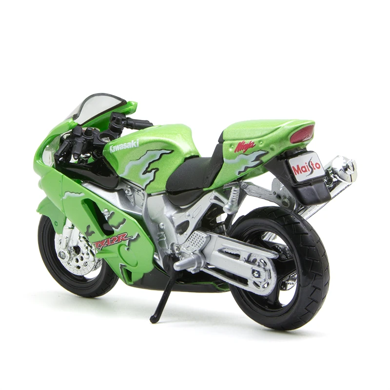 Maisto 1:18 moto rcycle модели Kawasaki Ninja ZX12R зеленый мото литой пластик мото миниатюрная гоночная игрушка для коллекции подарков