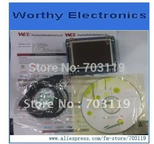 STM32 HY MINI STM32V макетная плата STM32F103VCT6 с + 3 2 'ЖК дисплеем development board board developmentboard lcd