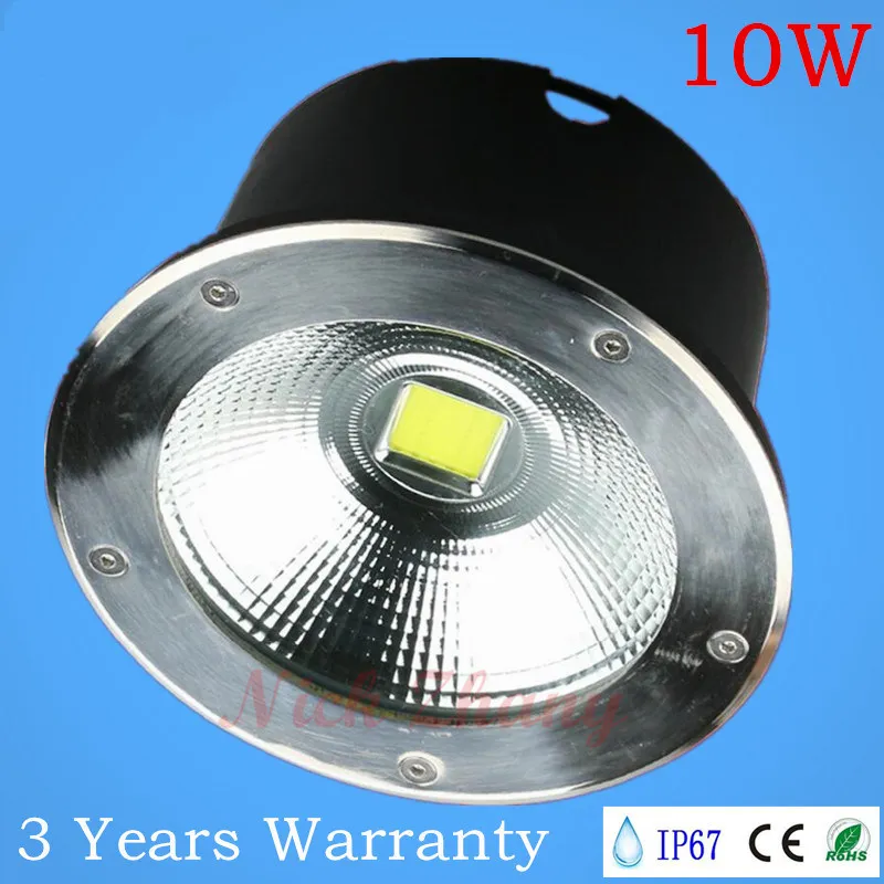 10W COB LED Underground Light Diameter 150MM Waterproof IP67 Outdoor Garden Ground Floor Recessed Lamp AC85-265V | Освещение