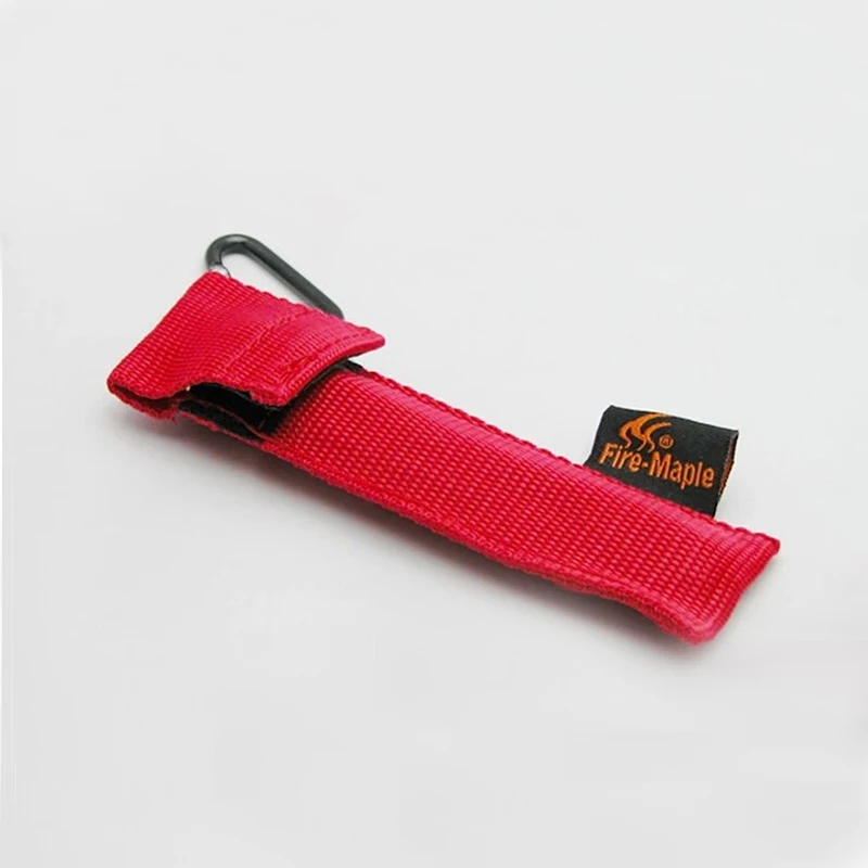 Palillos de madera de sándalo rojo de arce de fuego de alta calidad plegables portátiles 40g FMT-807 para acampar al aire libre de viaje