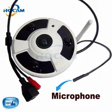 HQCAM Fisheye 960p panoramic ip camera 1.3megapixel network PTZ view 180degree 360 degree wide angle 1.56mm 5MP lens