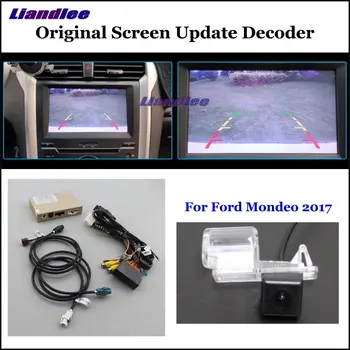 

HD Reverse Reversing Parking Camera For Ford Mondeo 2017 Rear View Rearview Backup Camera Decoder Accesories Alarm System