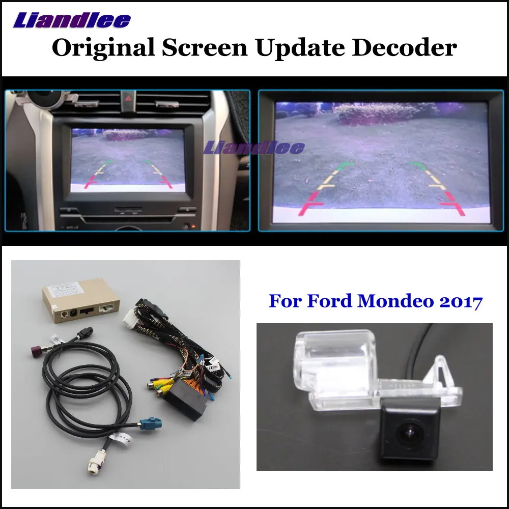 

Liandlee For Ford Mondeo 2017 Original Screen Update System Car Rear Reverse Parking Camera Digital Decoder Reversing system