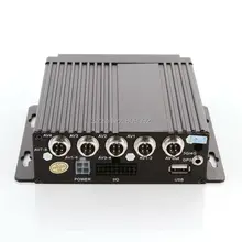 4ch машина, автомобиль Мобильный DVR SD карта+ 4 CCD камера в реальном времени безопасности видения комплект