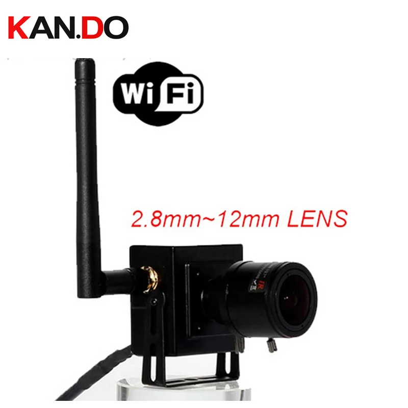 2.8-12mm Varifocal Lens H.264 2.0MP wifi camera P2P Mini Wifi IP camera 1080P Full Hd IP Wireless Cctv Security Camera