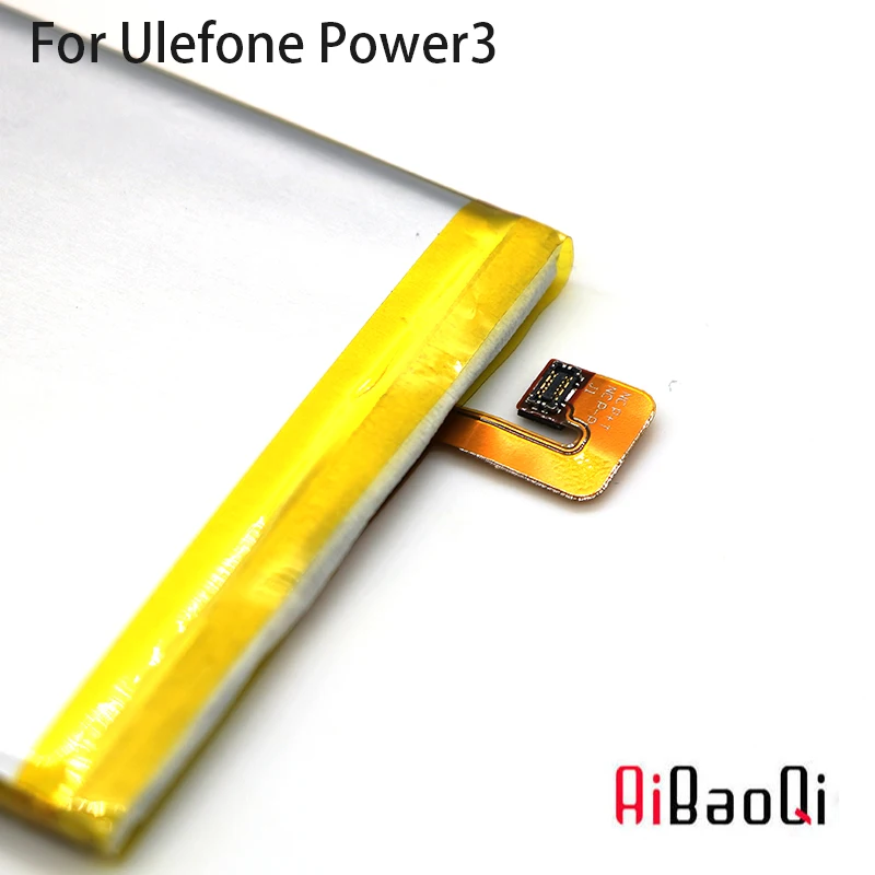 Ulefone power 3 большой емкости 3,8 V 6080 mAh запасная Замена батарей для телефона Ulefone power 3/power 3 s