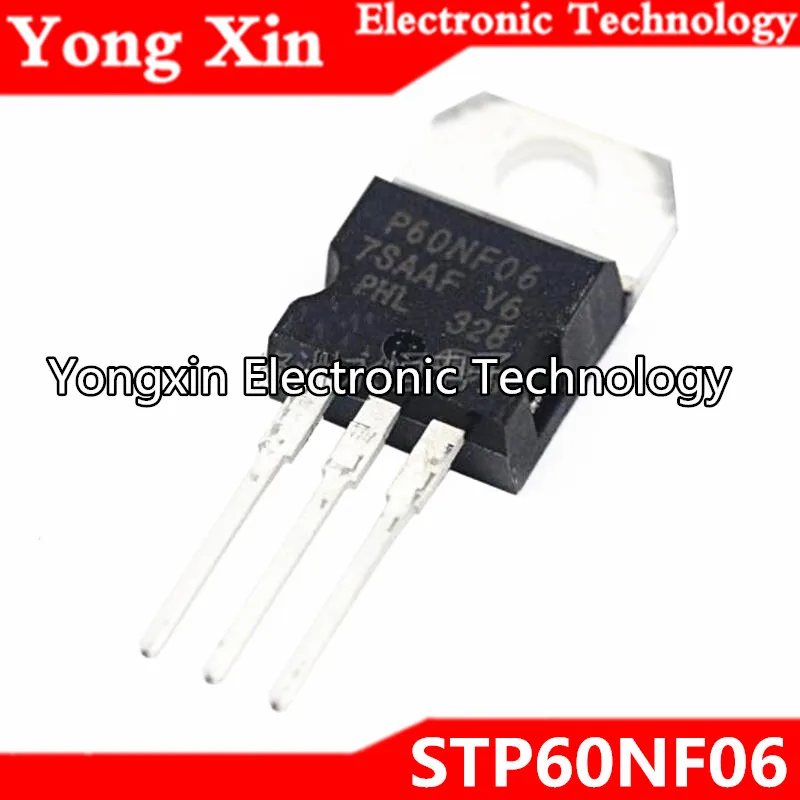 10 шт. STP60NF06 TP220 P60NF06 TO-220 | Обустройство дома