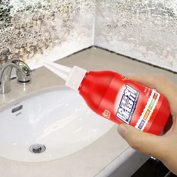 

1 Bottle Chemical Miracle Mildew Remover Gelatinous Rapid Mold Removal Gel Bathroom Wall Cleaner Household Cleaning Mold Remover