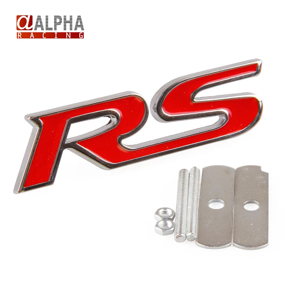 Alpha Racing High Quality Hot Sale RS logo Metal auto car