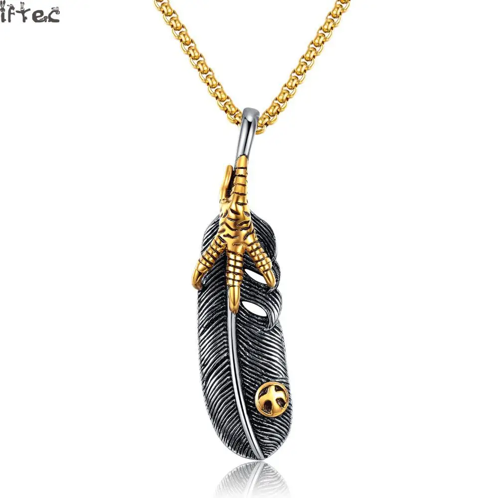Iftec модный бренд Для мужчин S Jewelry Персонализированные мальчик Цепочки и ожерелья