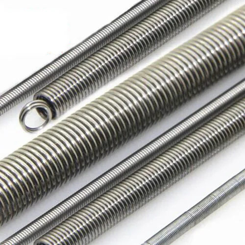 

Tension Spring 2pcs stainless steel spring extension spring for sales, 1.0mm wire diameter x (6-12)mm out diamter x 300mm length