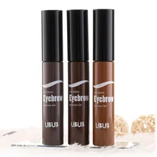 Составляют Косметика Для Бровей Тушь Крем Для Глаз Бровей Тени Макияж Установить Комплект Водонепроницаемый 3 Цвета Красителя Гель Для Бровей Enhancer Коричневый
