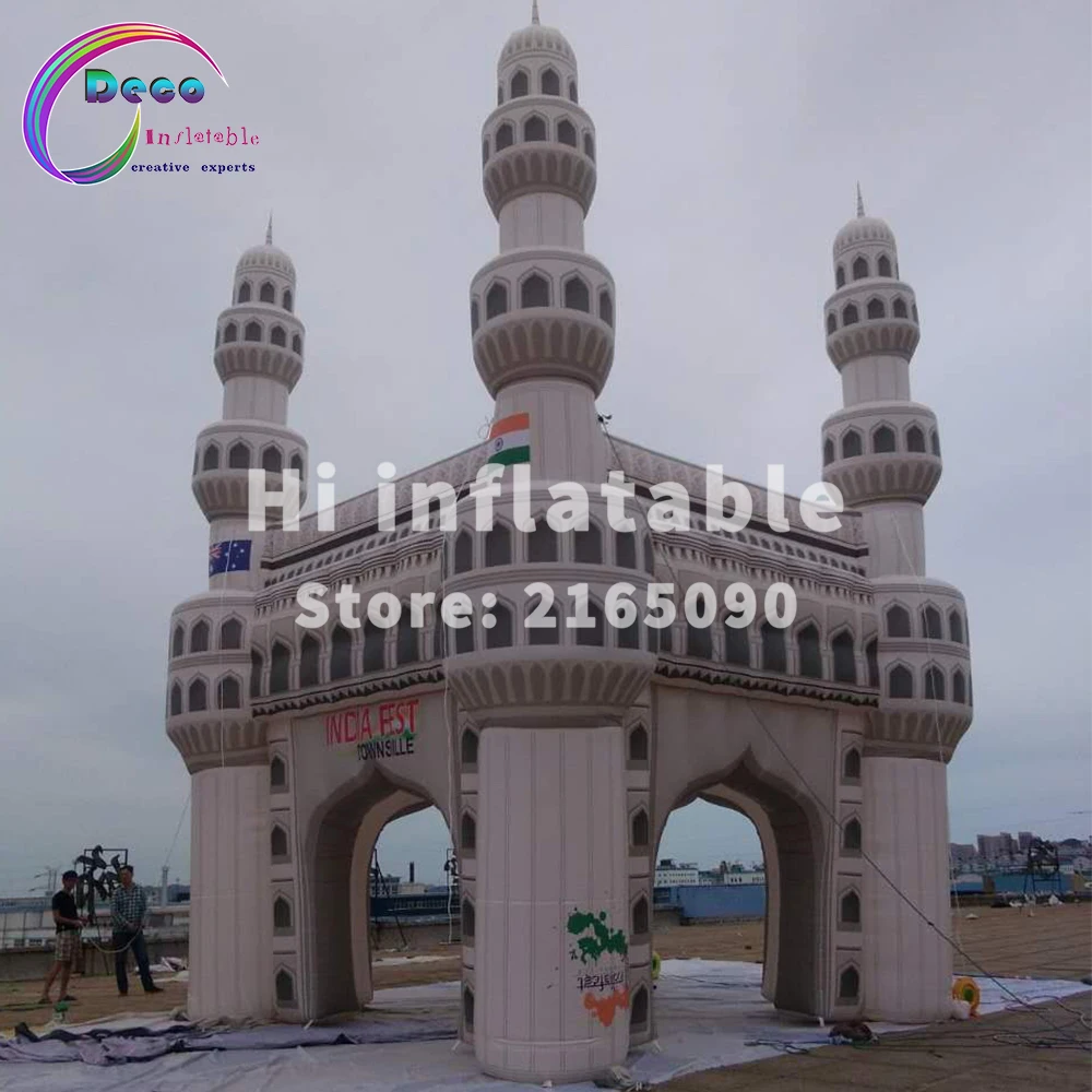 10 м высотой 8 широкая рекламная надувная башня здающая башня|tower| |