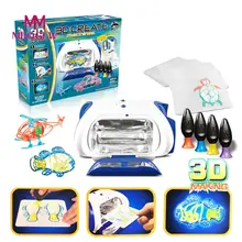 New Arrival DIY 3D Magic Machine Printer Enlighten Painting Draw With Speed And Temperature Controls Great