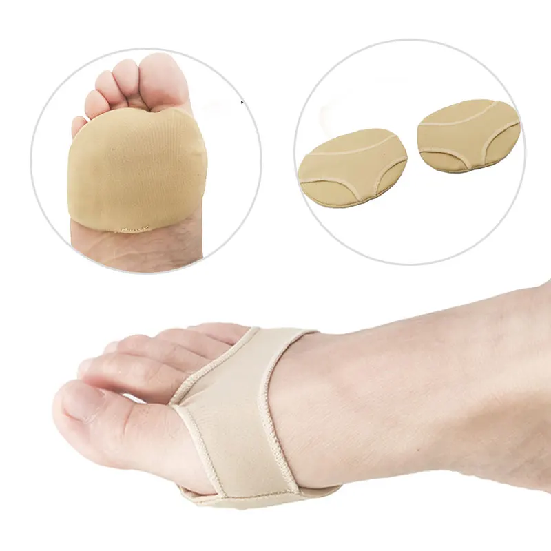 

Silicone Gel Half Yard Pads insoles for feet Comfortable for Relieve Pressure Antislip Protector Foot Pain Antalgic Massage