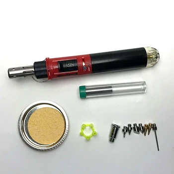 

12 in 1 Automatic Ignition Gas Soldering Iron Set Portable Professional Air Welding Kit Torch Tool Automatic Ignition Function