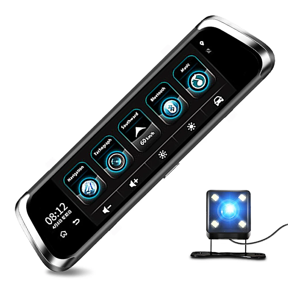4G rear view Mirror Car DVR Camera 10" Full Touch Android GPS