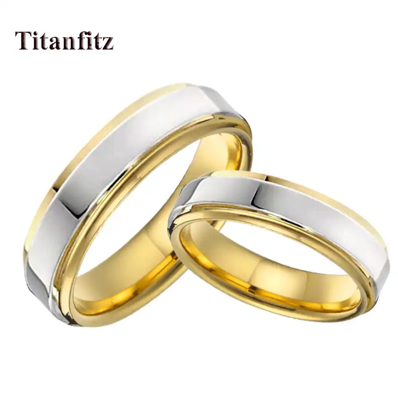Love Alliances Engagement Promise Wedding Rings For Couples Men